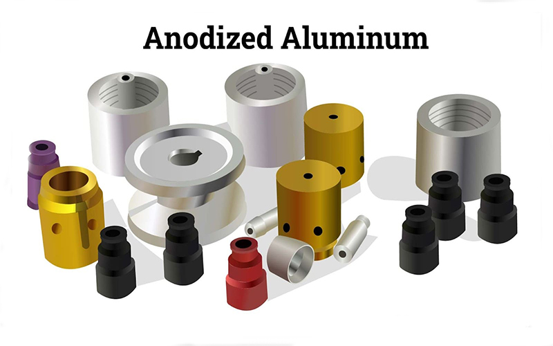 Anodized Aluminum Heatsink