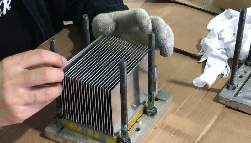 Bonded Fin Heat Sink