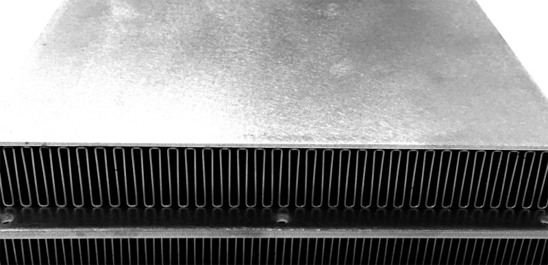 Folded Fin Heat Sink